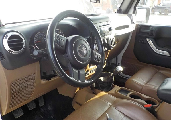 Jeep Wrangler cena 52500 przebieg: 82998, rok produkcji 2012 z Szczawno-Zdrój małe 121